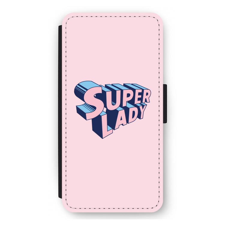 Superlady: iPhone 12 Pro Max Flip Hoesje