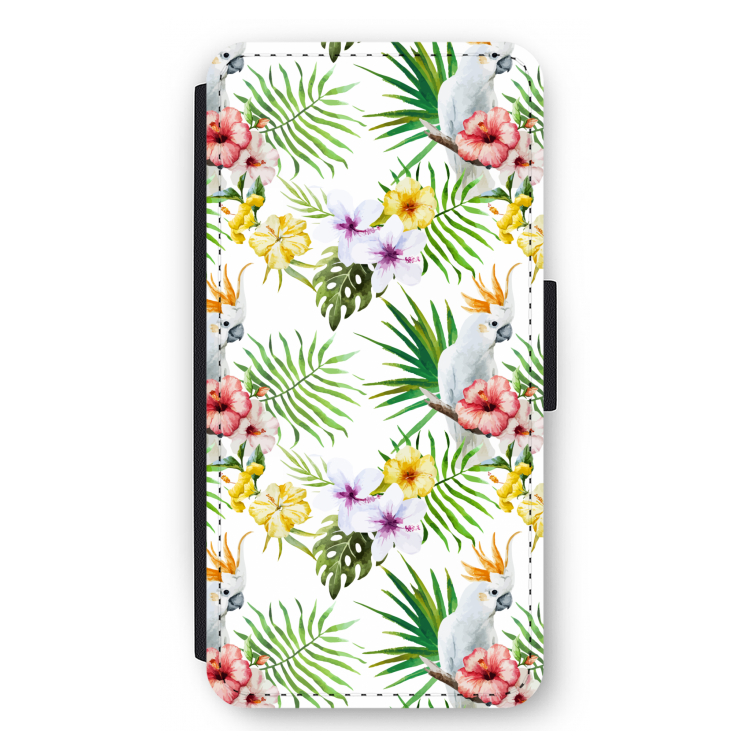 Gele kuif: iPhone 12 Pro Max Flip Hoesje