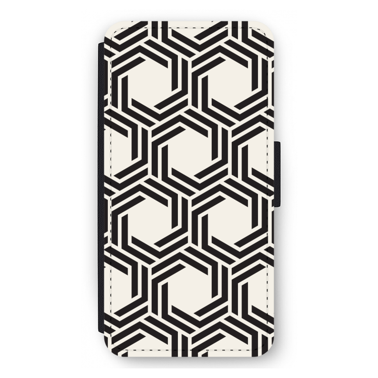 Geometrisch patroon: iPhone 12 Pro Max Flip Hoesje