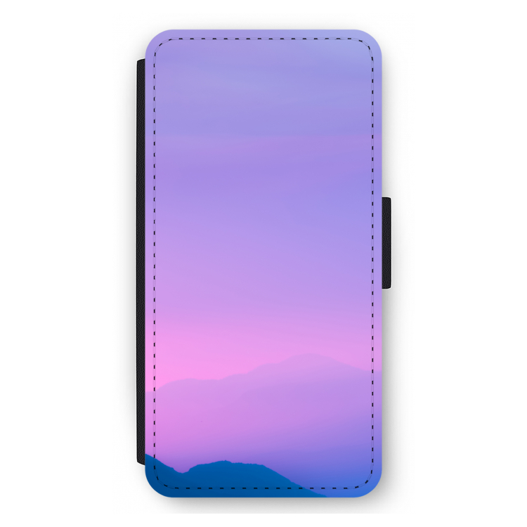 Sunset pastel: iPhone 12 Pro Max Flip Hoesje