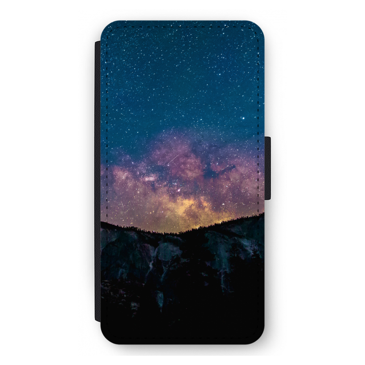 Travel to space: iPhone 12 Pro Max Flip Hoesje