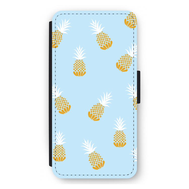 Ananasjes: iPhone 12 Pro Max Flip Hoesje