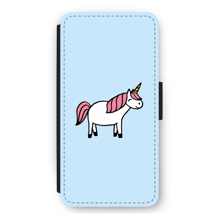 Eenhoorn: iPhone 12 Pro Max Flip Hoesje
