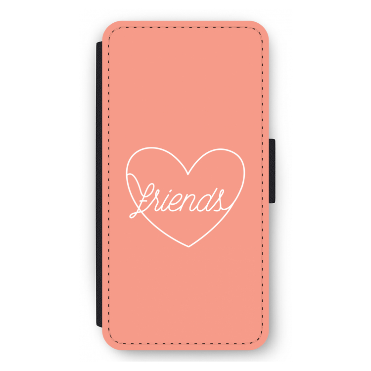 Friends heart: iPhone 12 Pro Max Flip Hoesje