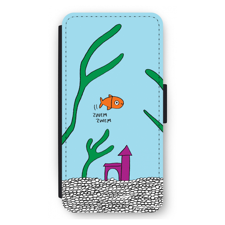 Aquarium: iPhone 12 Pro Max Flip Hoesje