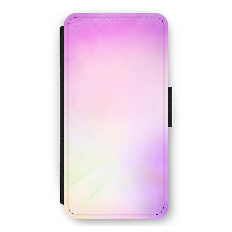 Flow mist pastel: iPhone 12 Pro Max Flip Hoesje