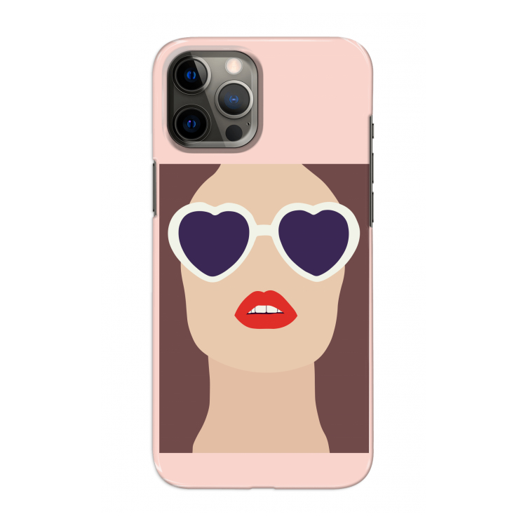 Red lips: Volledig geprint iPhone 12 Pro Max Hoesje
