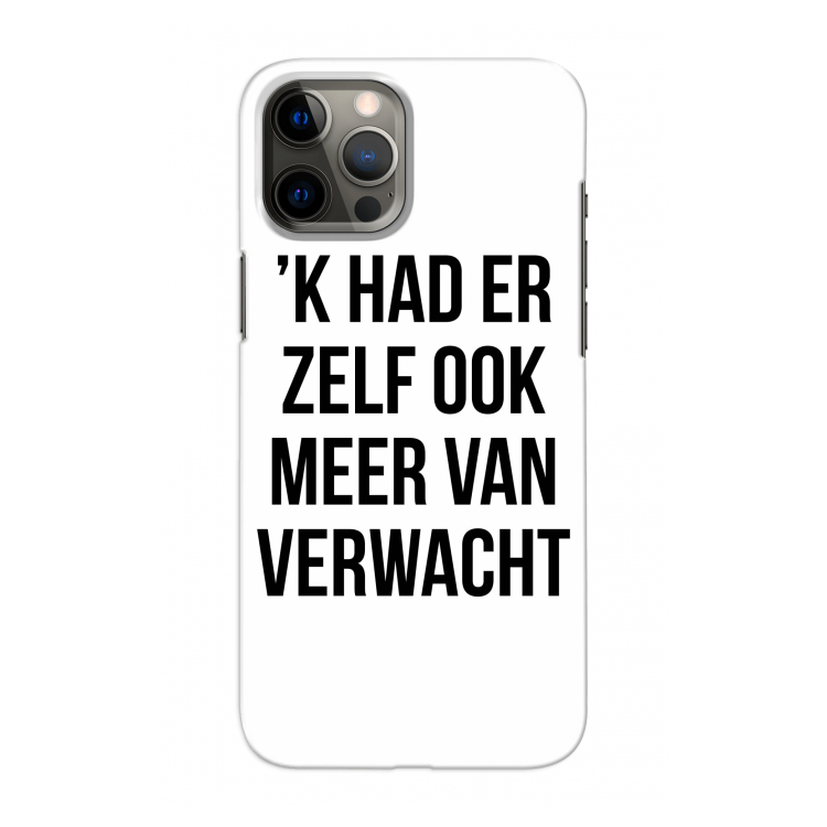 Meer verwacht: Volledig geprint iPhone 12 Pro Max Hoesje