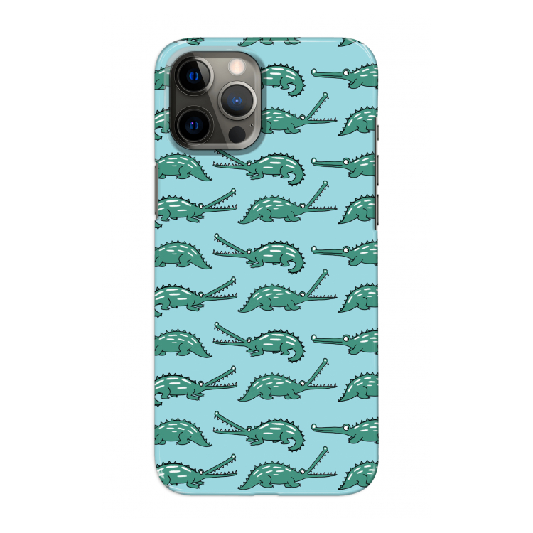 Kroko: Volledig geprint iPhone 12 Pro Max Hoesje