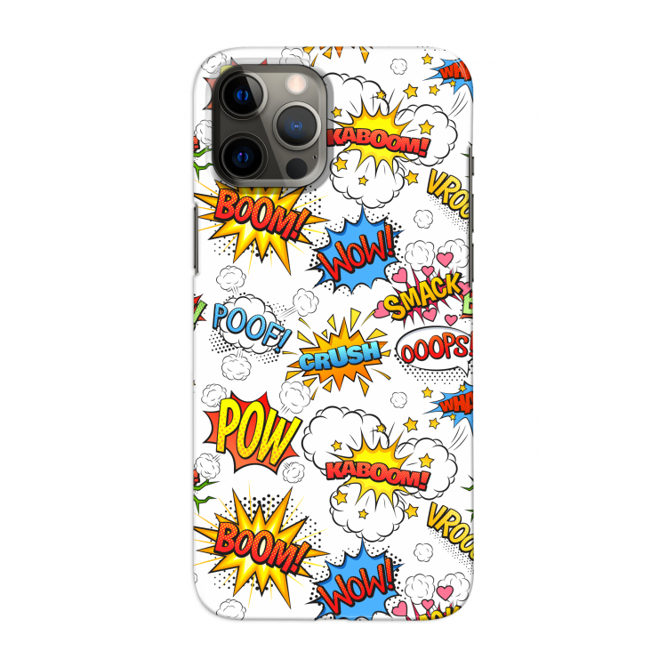 Pow Smack: Volledig geprint iPhone 12 Pro Max Hoesje
