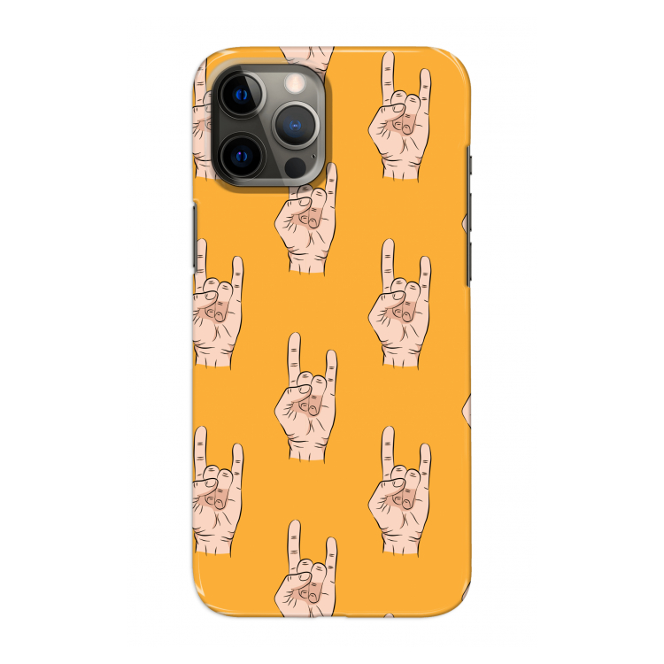 Rock: Volledig geprint iPhone 12 Pro Max Hoesje