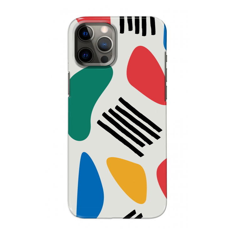 Illustratieve pop 1: Volledig geprint iPhone 12 Pro Max Hoesje