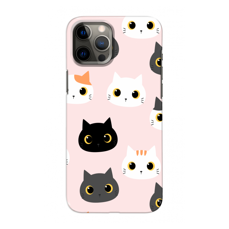 Katten: Volledig geprint iPhone 12 Pro Max Hoesje