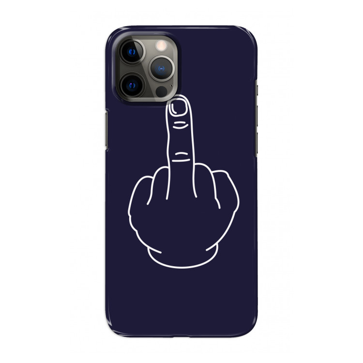 F**k U: Volledig geprint iPhone 12 Pro Max Hoesje