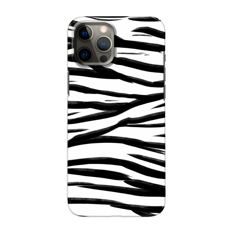 Zebra pattern: Volledig geprint iPhone 12 Pro Max Hoesje