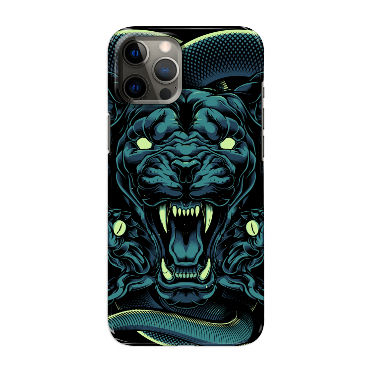 Cougar and Vipers: Volledig geprint iPhone 12 Pro Max Hoesje