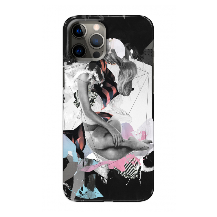 Camouflage de sommeil: Volledig geprint iPhone 12 Pro Max Hoesje
