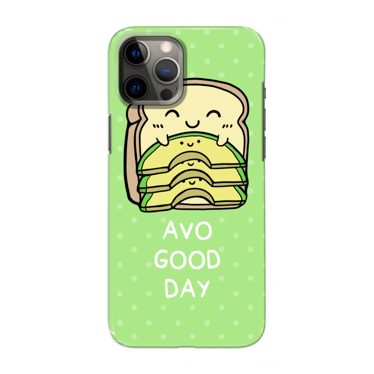 Avo Good Day: Volledig geprint iPhone 12 Pro Max Hoesje