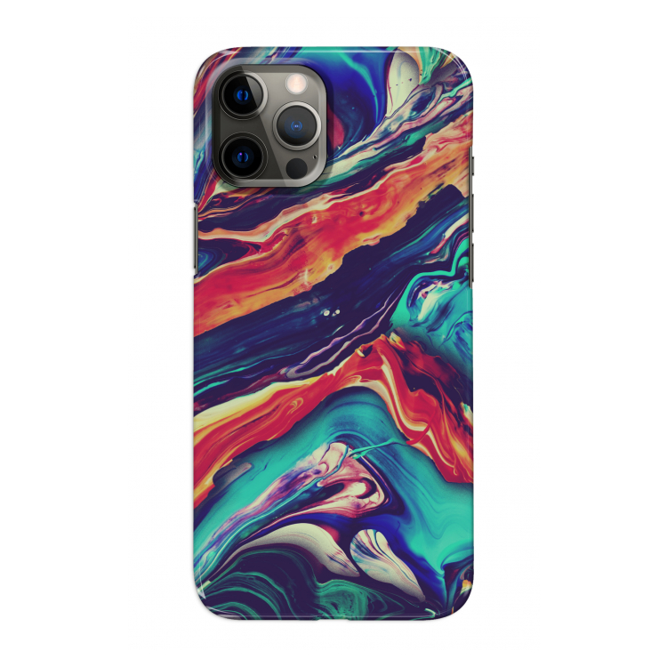 Chameleon Sun: Volledig geprint iPhone 12 Pro Max Hoesje