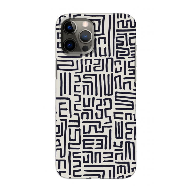 Moroccan Print: Volledig geprint iPhone 12 Pro Max Hoesje