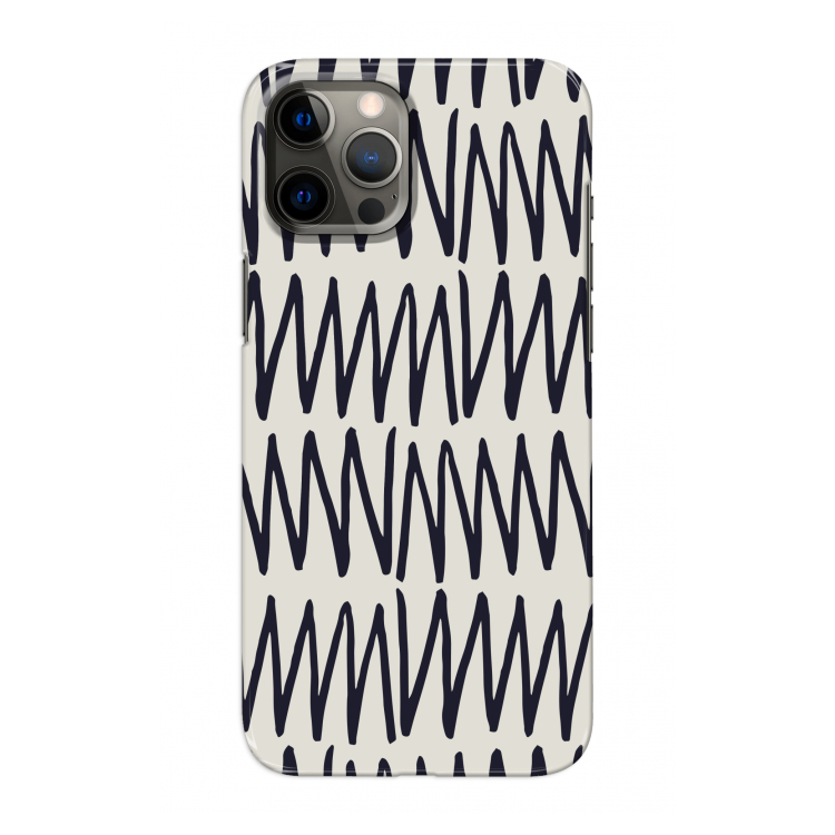 Marrakech Zigzag: Volledig geprint iPhone 12 Pro Max Hoesje