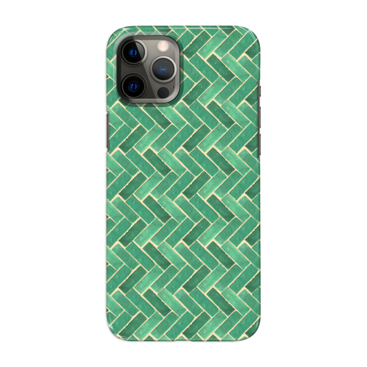 Moroccan tiles 2: Volledig geprint iPhone 12 Pro Max Hoesje