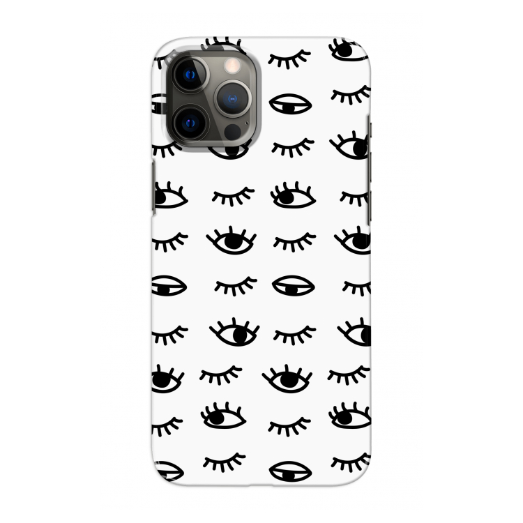 Eye pattern #2: Volledig geprint iPhone 12 Pro Max Hoesje