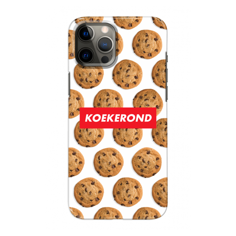 Koekerond: Volledig geprint iPhone 12 Pro Max Hoesje