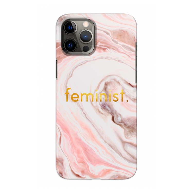 Feminist: Volledig geprint iPhone 12 Pro Max Hoesje