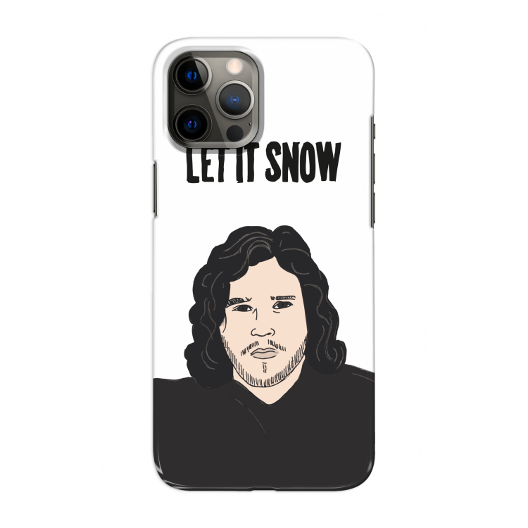 Let It Snow: Volledig geprint iPhone 12 Pro Max Hoesje