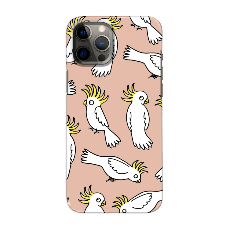 Papegaai: Volledig geprint iPhone 12 Pro Max Hoesje