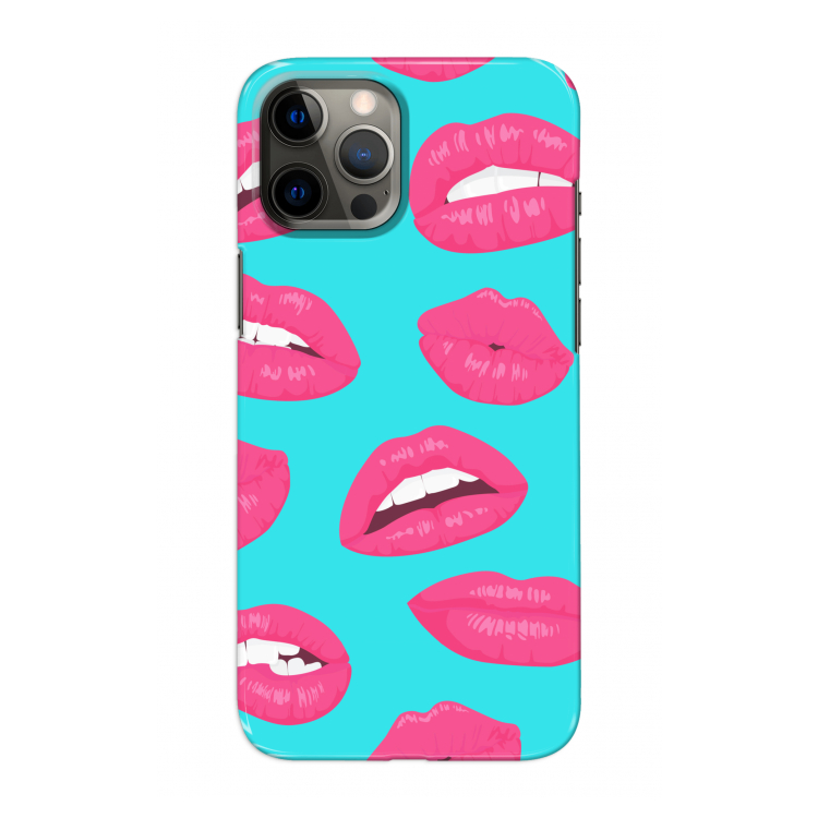 Bite my lip: Volledig geprint iPhone 12 Pro Max Hoesje