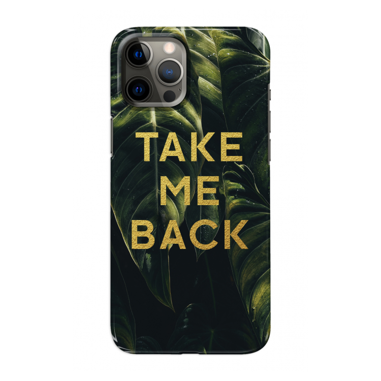 Take me back: Volledig geprint iPhone 12 Pro Max Hoesje
