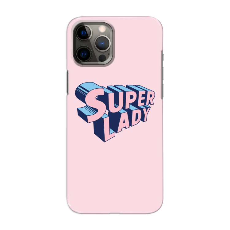 Superlady: Volledig geprint iPhone 12 Pro Max Hoesje