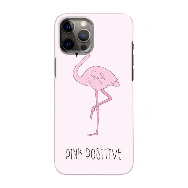 Pink positive: Volledig geprint iPhone 12 Pro Max Hoesje