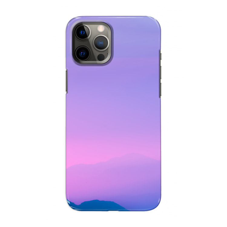 Sunset pastel: Volledig geprint iPhone 12 Pro Max Hoesje