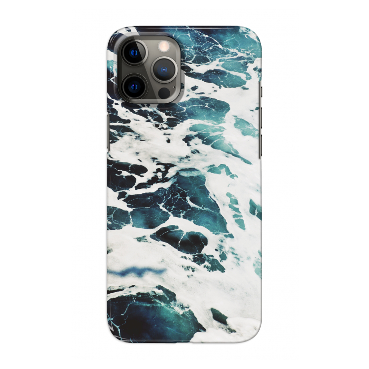 Golven: Volledig geprint iPhone 12 Pro Max Hoesje