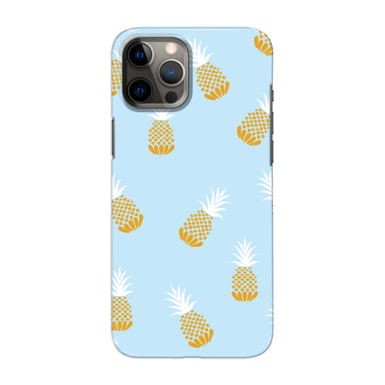 Ananasjes: Volledig geprint iPhone 12 Pro Max Hoesje