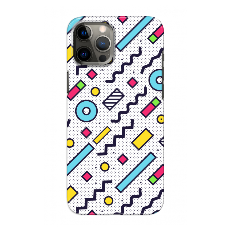 8-bit N°8: Volledig geprint iPhone 12 Pro Max Hoesje