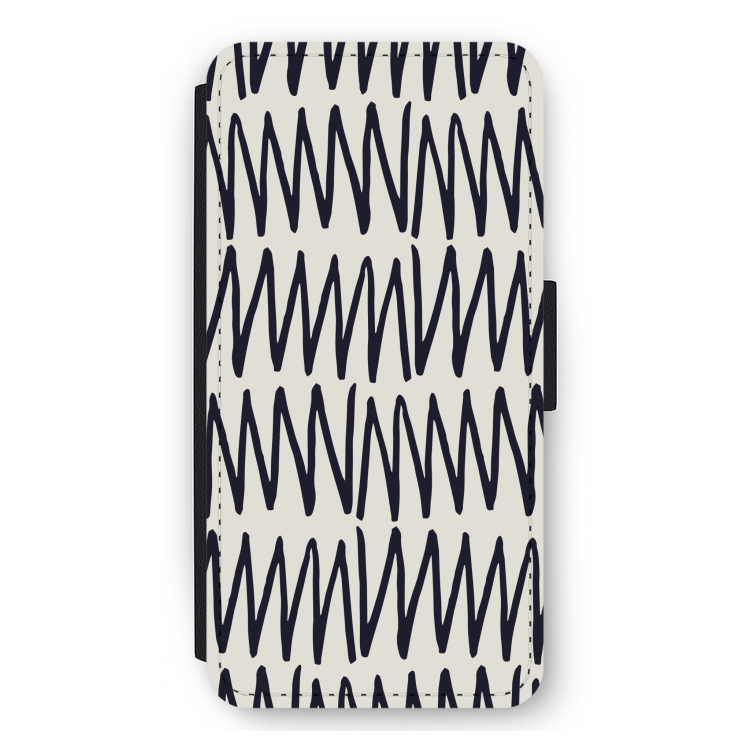 Marrakech Zigzag: iPhone 12 Pro Max Flip Hoesje
