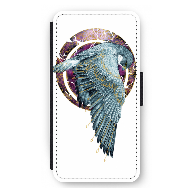 Golden Falcon: iPhone 12 Pro Max Flip Hoesje