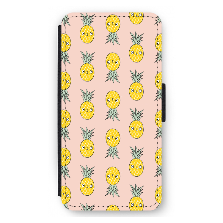 Ananas: iPhone 12 Pro Max Flip Hoesje