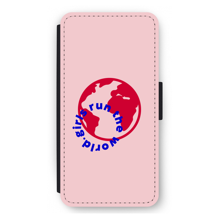 Run The World: iPhone 12 Pro Max Flip Hoesje