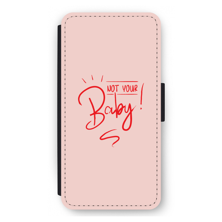 Not Your Baby: iPhone 12 Pro Max Flip Hoesje
