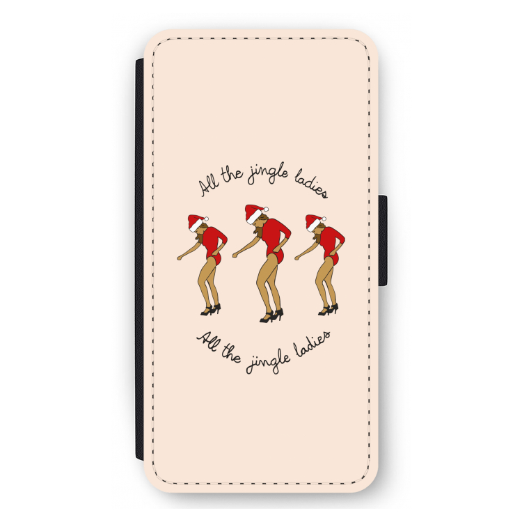 Jingle Ladies: iPhone 12 Pro Max Flip Hoesje