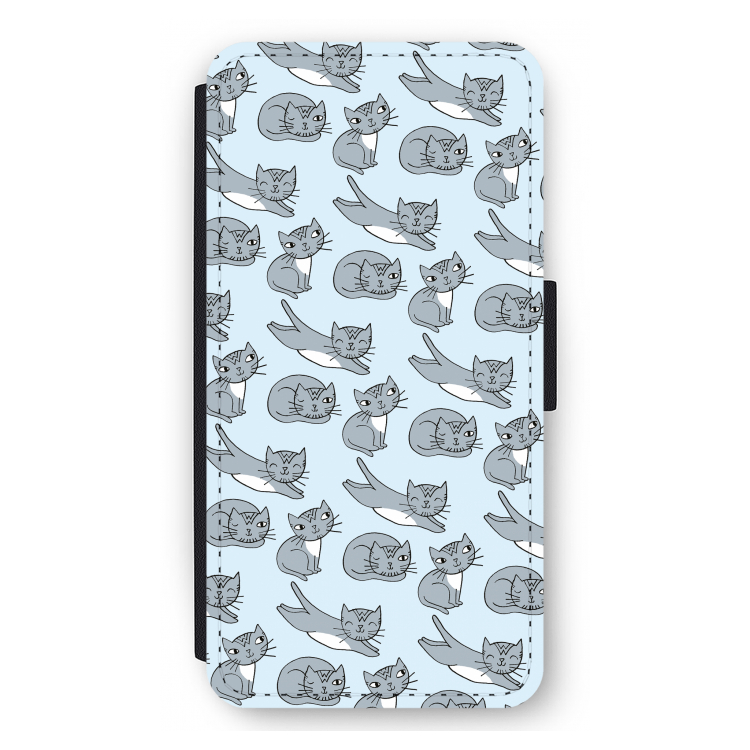 Poezen: iPhone 12 Pro Max Flip Hoesje