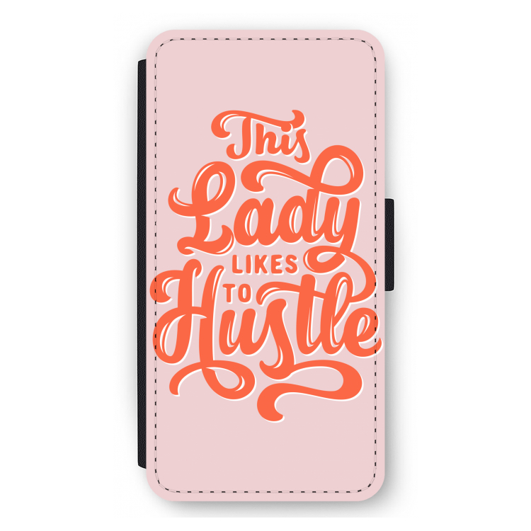 Hustle Lady: iPhone 12 Pro Max Flip Hoesje