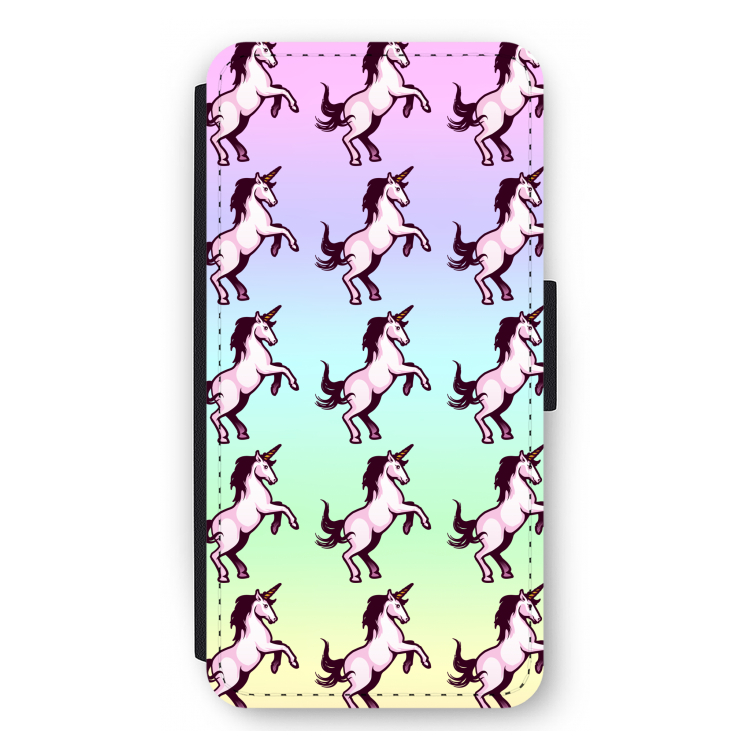 Musketon Unicorn: iPhone 12 Pro Max Flip Hoesje