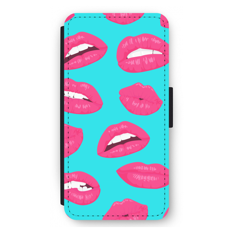 Bite my lip: iPhone 12 Pro Max Flip Hoesje