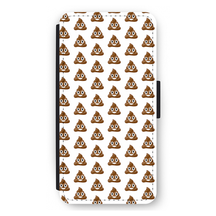 Poop emoji: iPhone 12 Pro Max Flip Hoesje